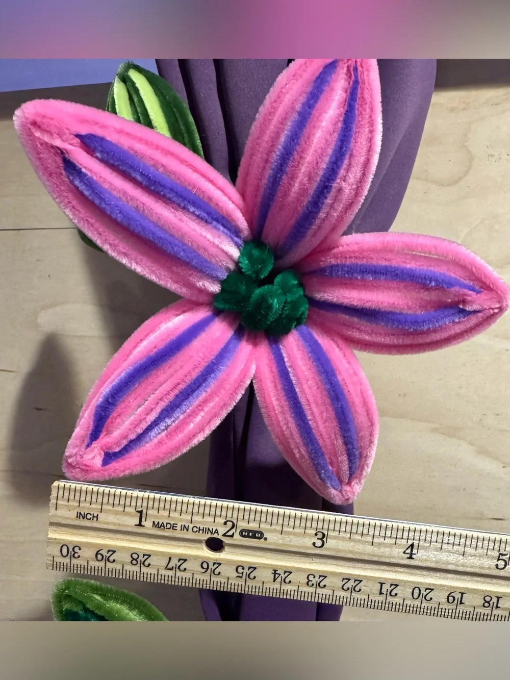 Handmade Colorful Floral Curtain Tieback 🌸💜🌿